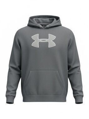 Under Armour Gray Hoodie with White Logo